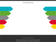 Tablet Screenshot of coloradobar.org